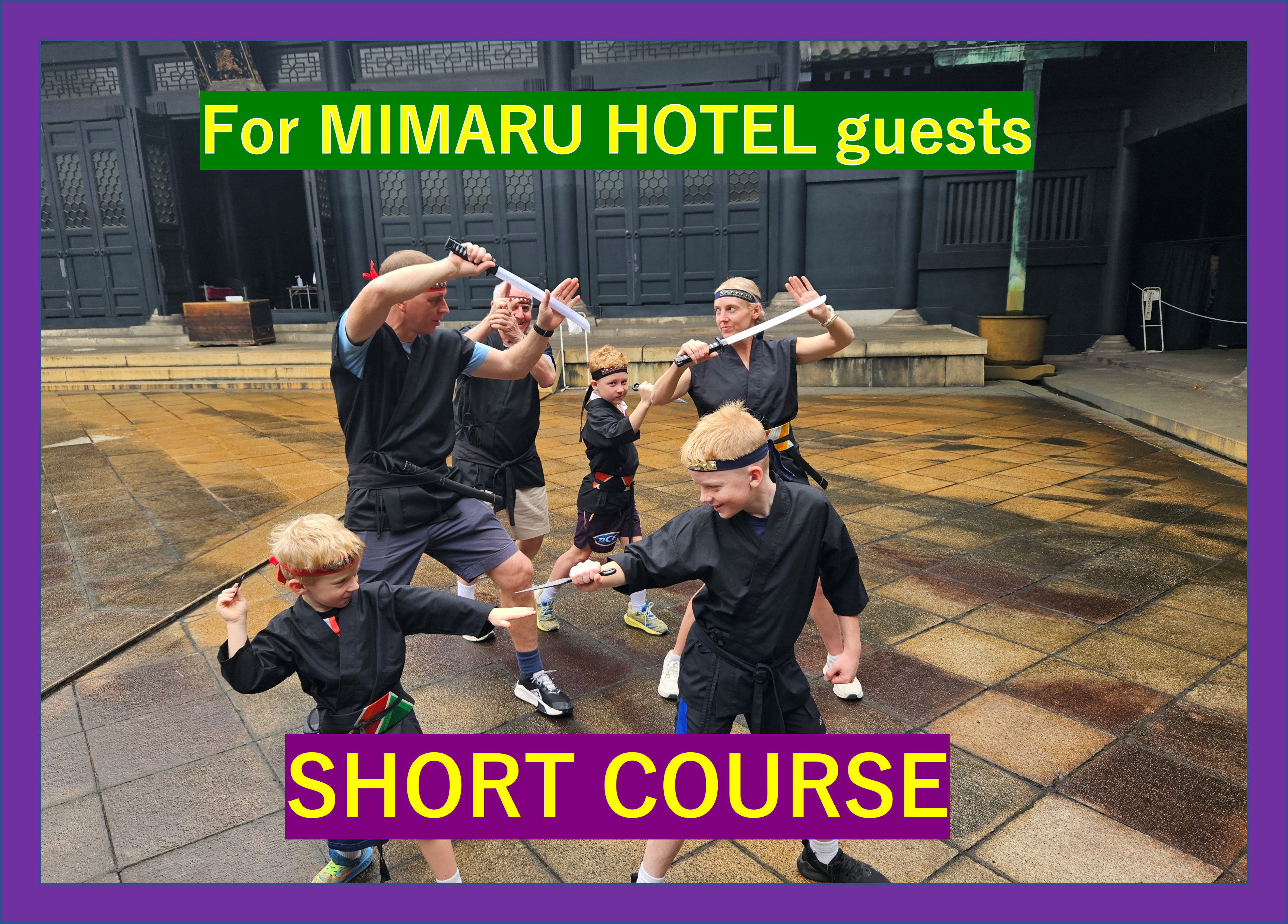 [For MIMARU hotel guest] 2.5 hours Short Version(Choose from 2 route)|NINJA WALK